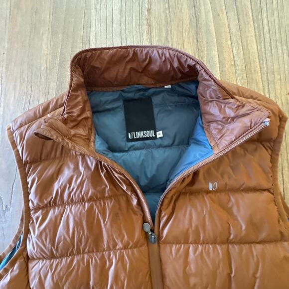 Linksoul Men's Puffer Vest - Size M - Picture 3 of 7